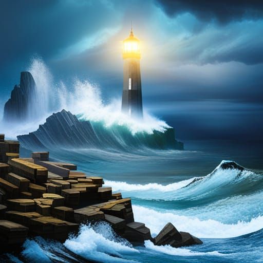 Lonely lighthouse