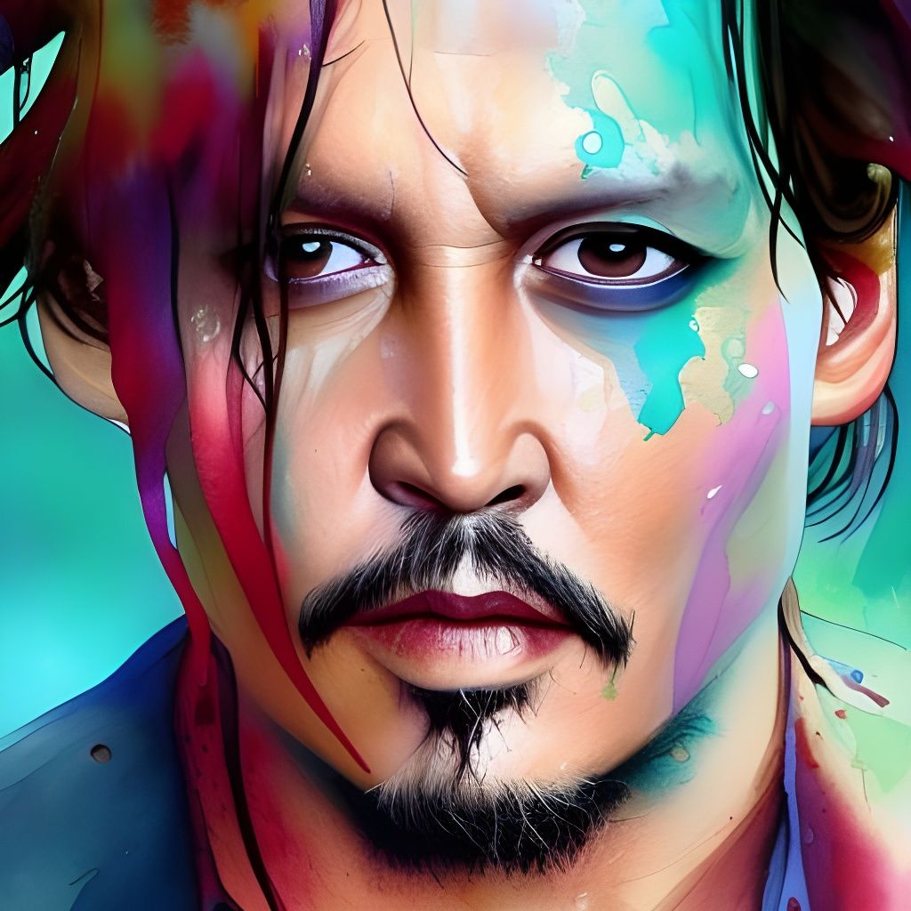 Johnny Depp - AI Generated Artwork - NightCafe Creator