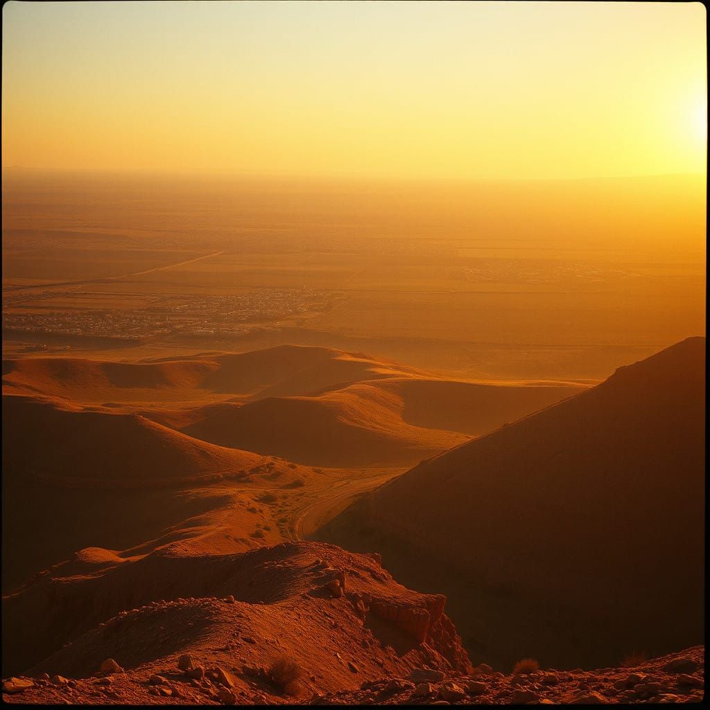 Sweeping Israeli Landscape Captured in Cinematic 35mm Film S...