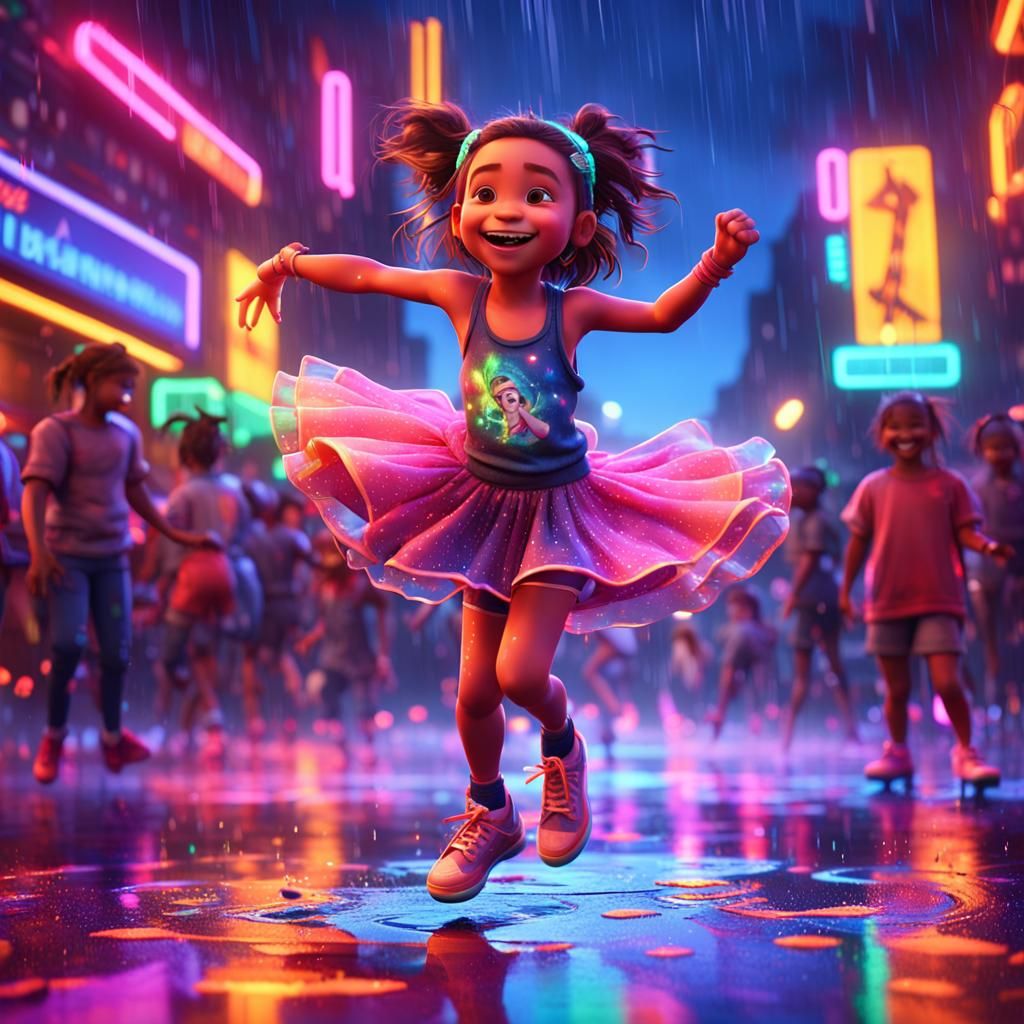 Dancing in the rain