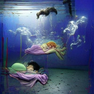 Sleeping underwater