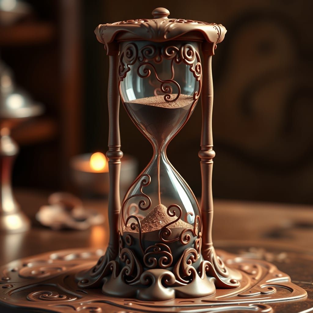 chocolate hourglass  by @Novael