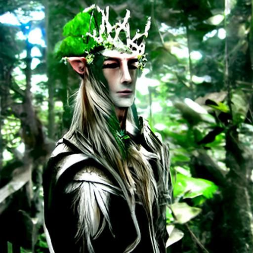 The elven forest king