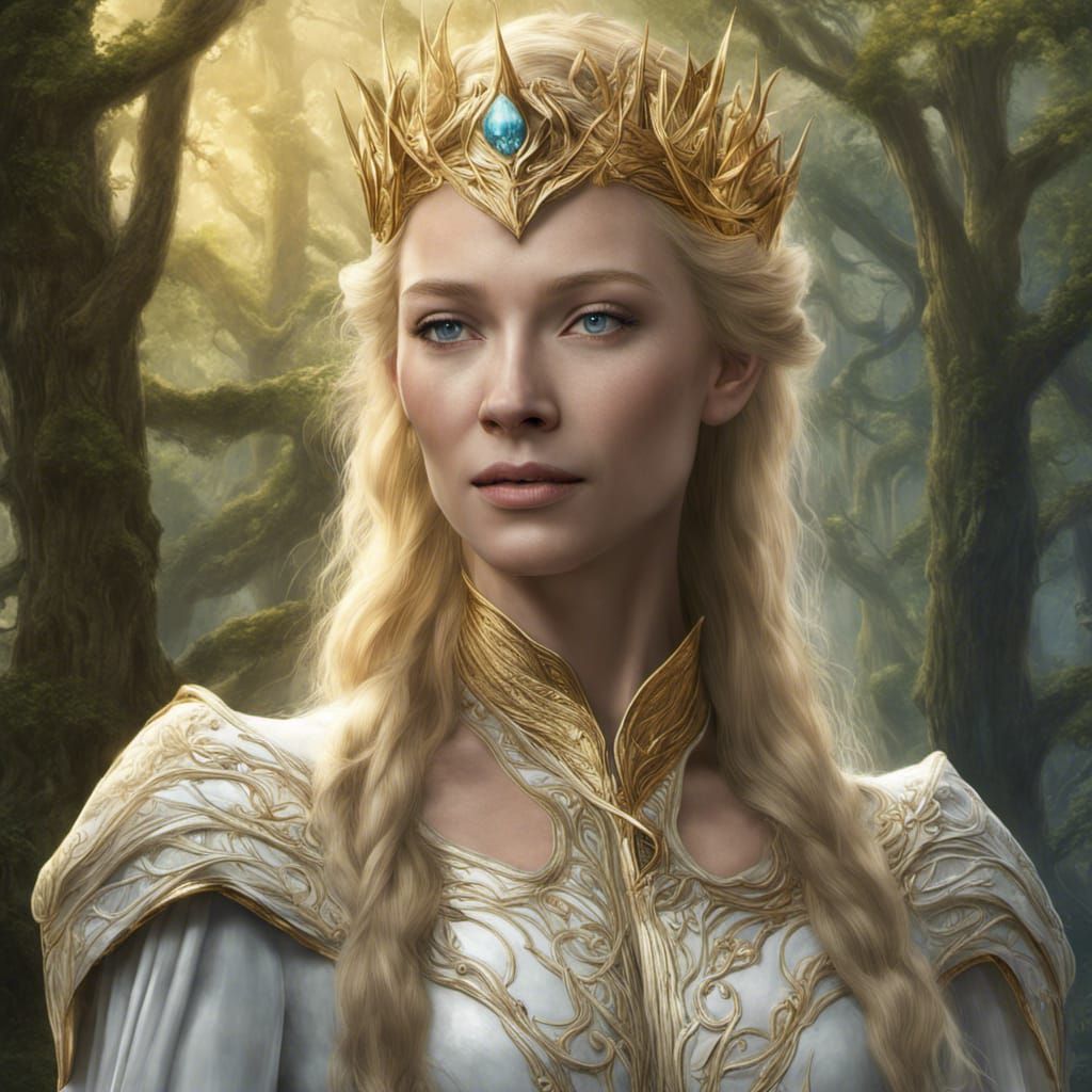 Galadriel - AI Generated Artwork - NightCafe Creator