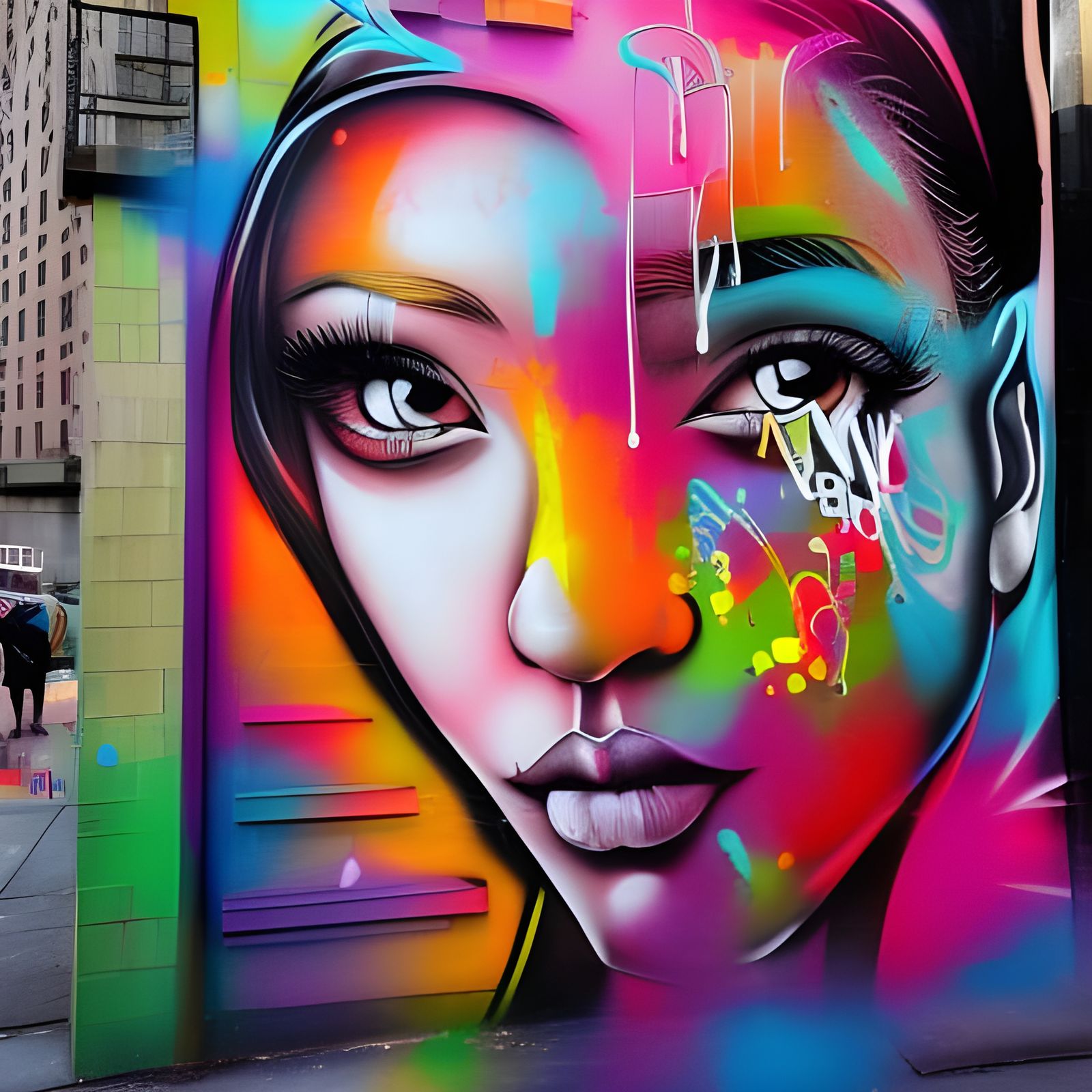 Street Art - AI Generated Artwork - NightCafe Creator