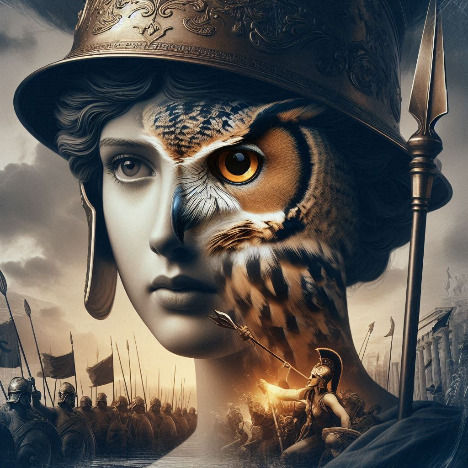 Athena, face of a goddess