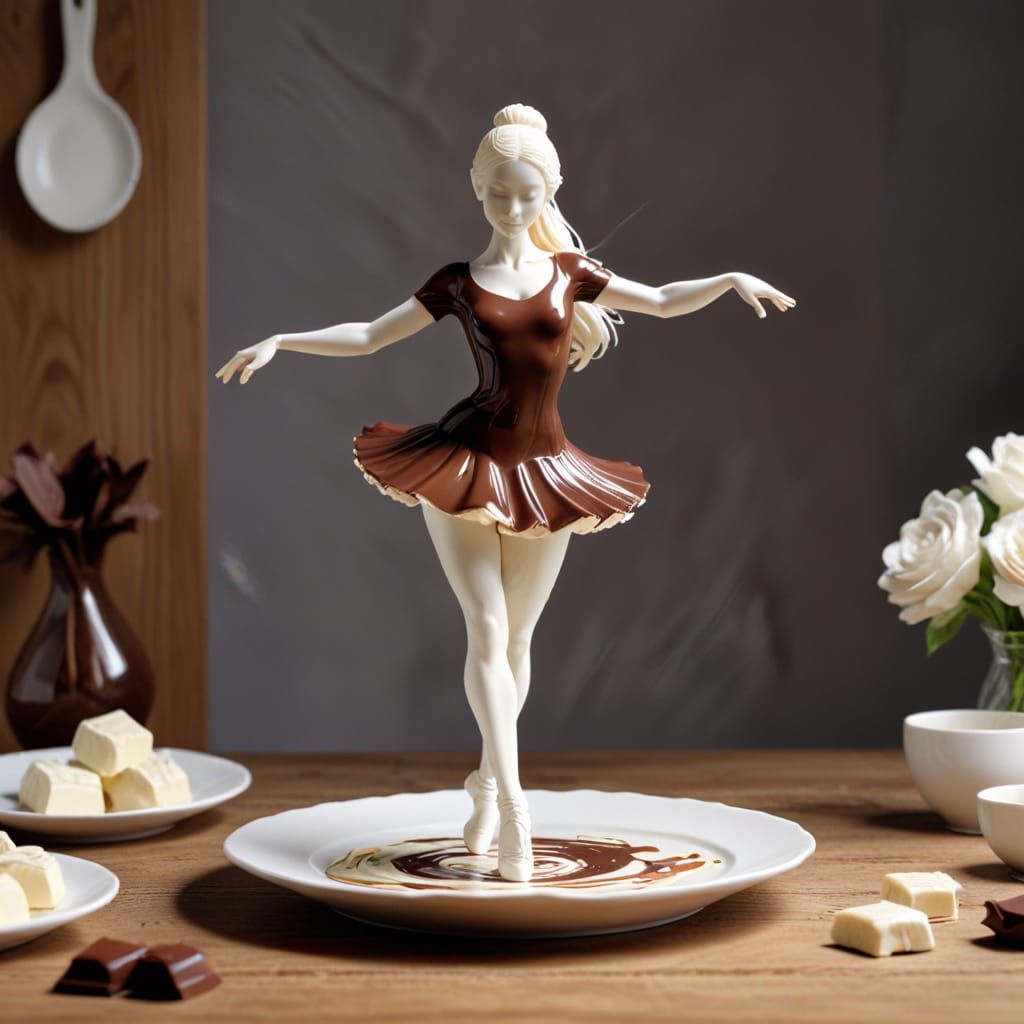 Chocolate Ballerina  by @Lynn