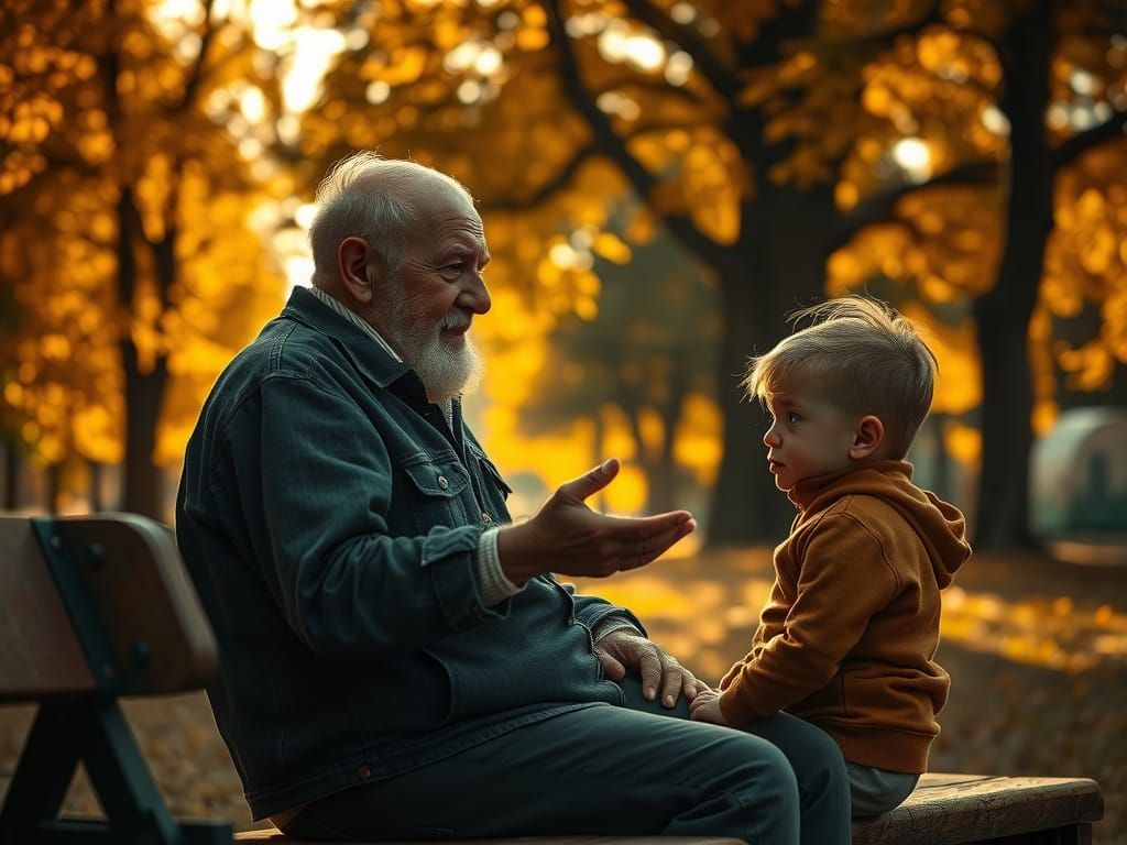 Providing Wisdom to the Attentive Younger Generation  by @Thoragh