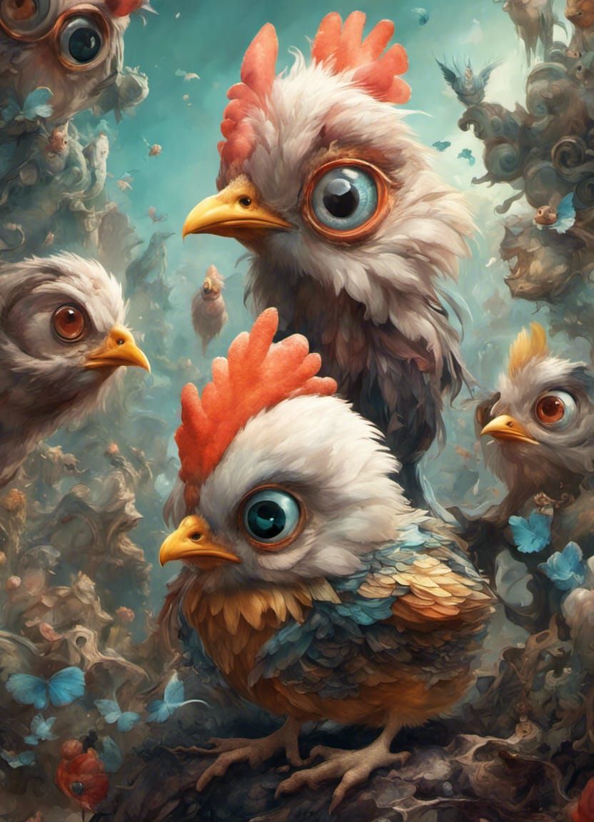 Embrace the Weird Chickens
