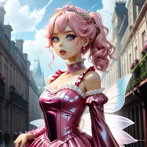  <lora:Portraits realistic:1.0> , pink  