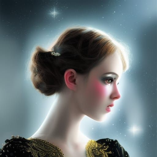sparkling girl