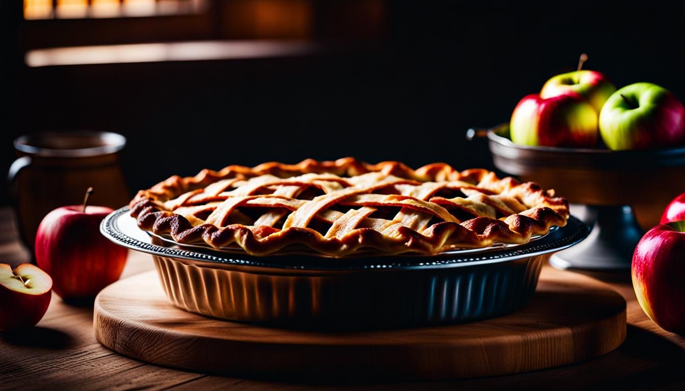 Classic Apple Pie  by @Leycer