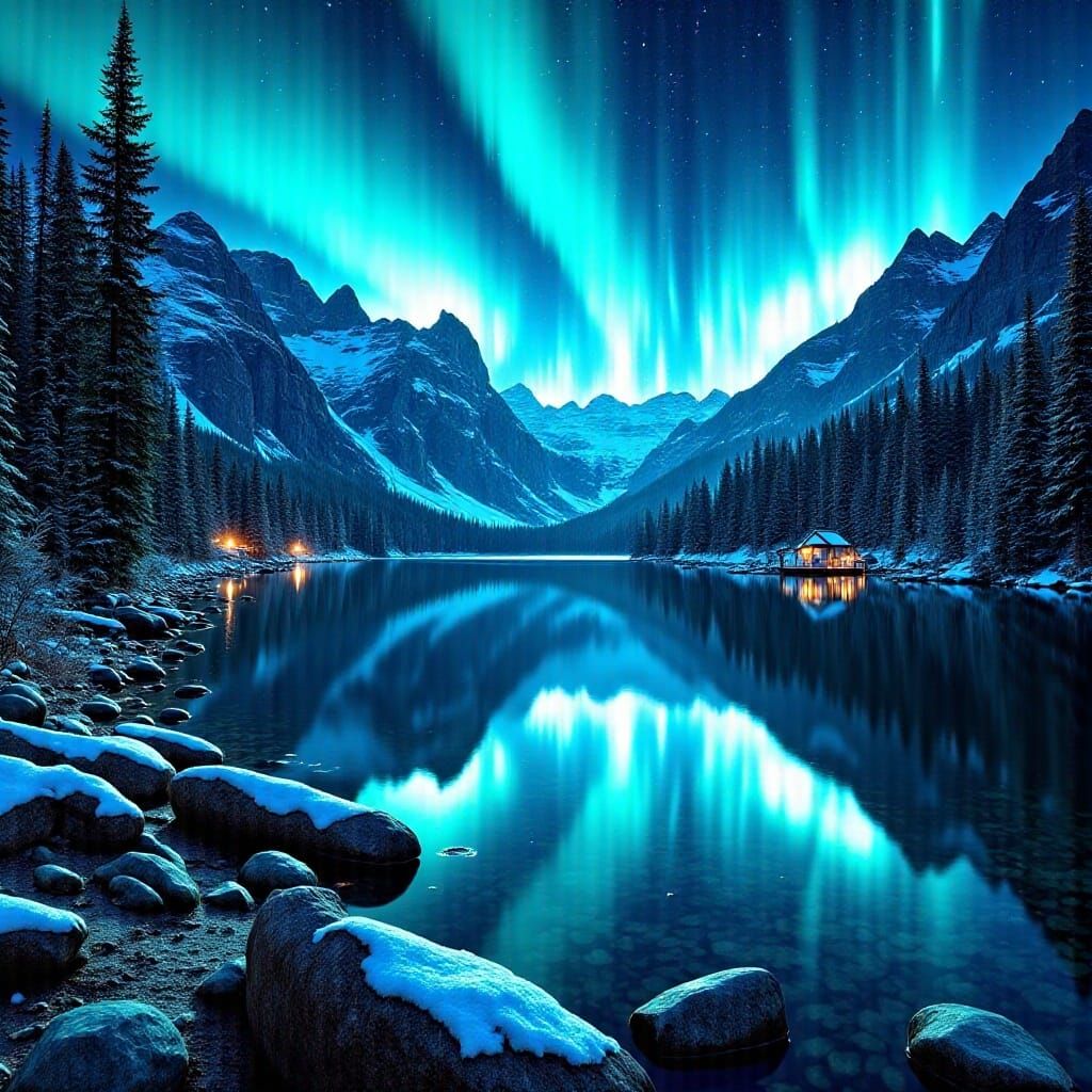 The Northern Lights  by @St_Moses
