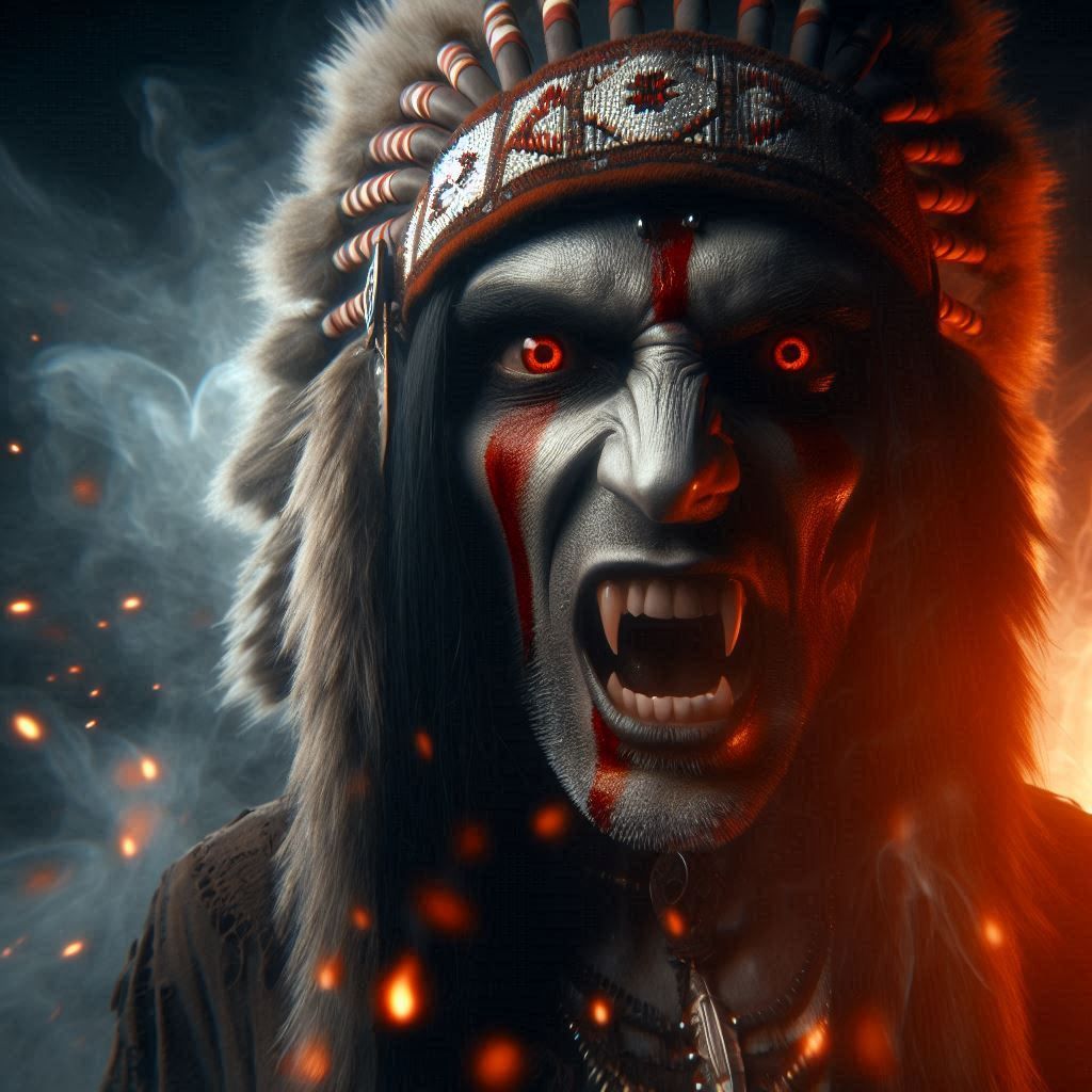 Native American Indian Vampire