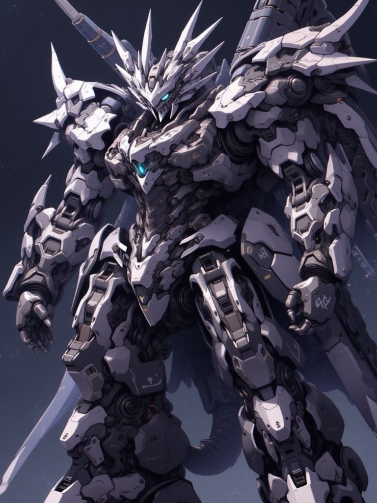 <lora:Extreme Gundam:1.0> Closeup