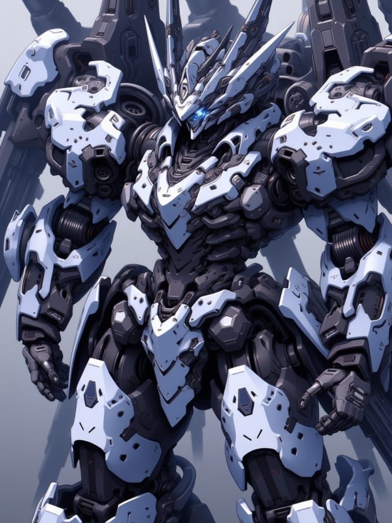 <lora:Extreme Gundam:1.0> Closeup