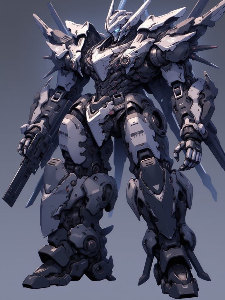 <lora:Extreme Gundam:1.0> Closeup