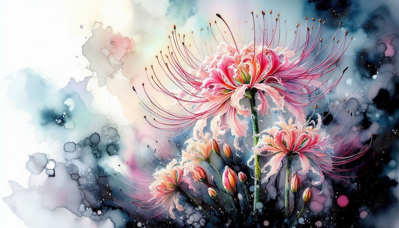 Flower spider lily  by @Days