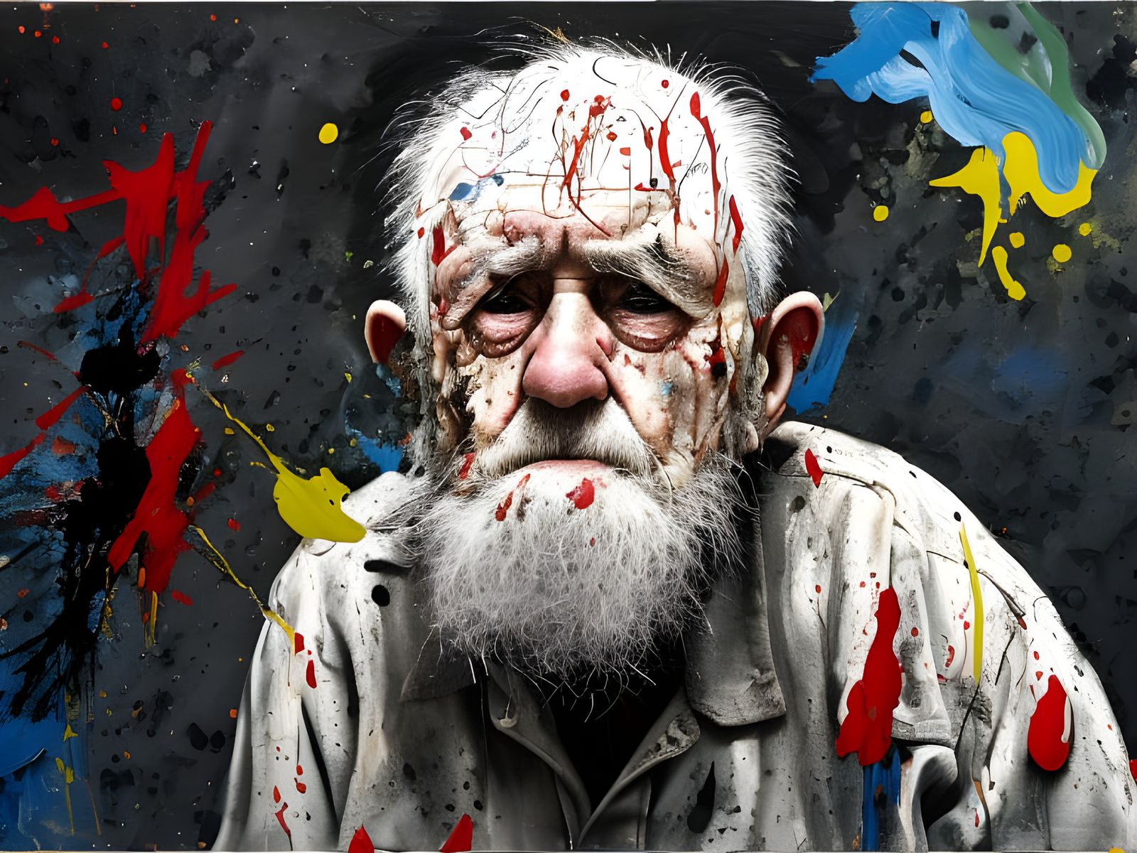 Portrait of the Artist  by @Quiet Volcano