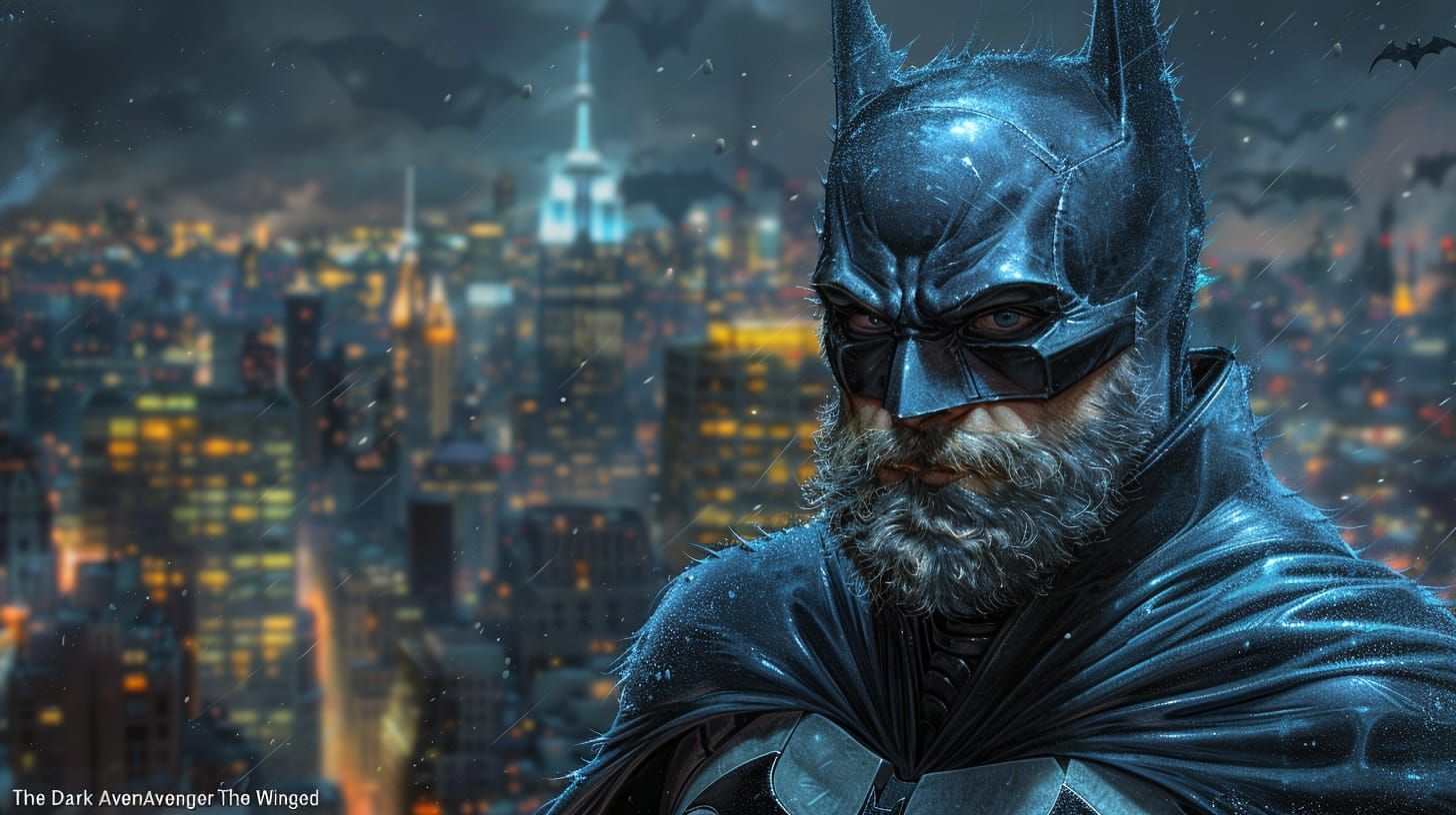 Bearded Batman
