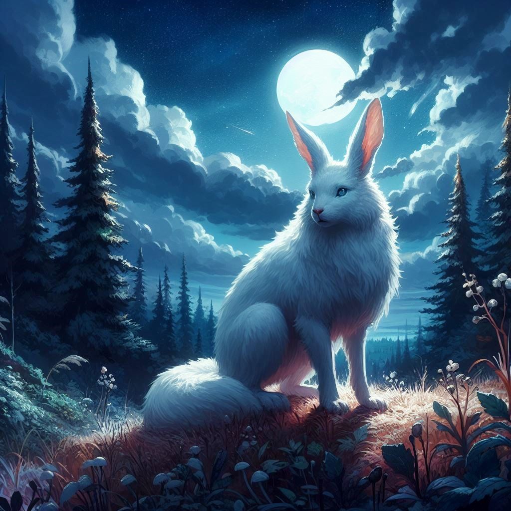 White Hare-wolf