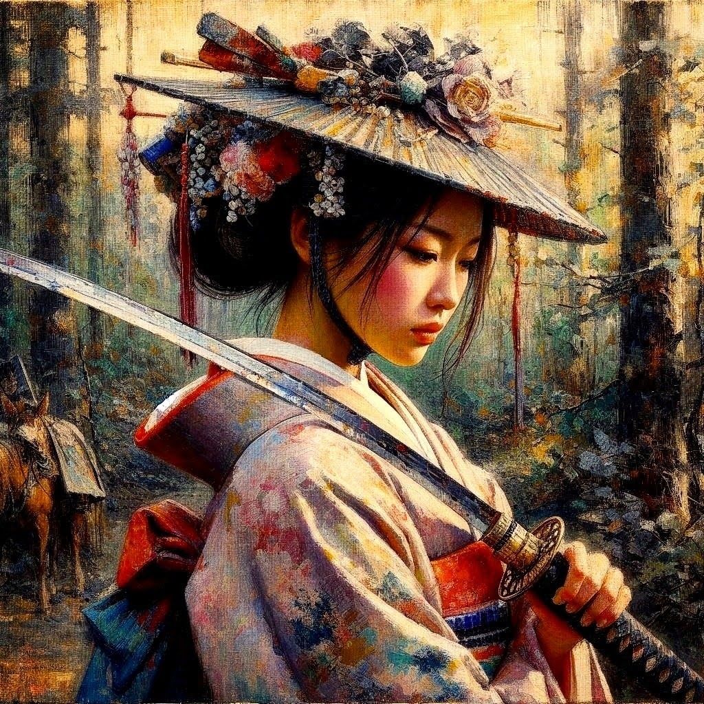 Girl warrior...