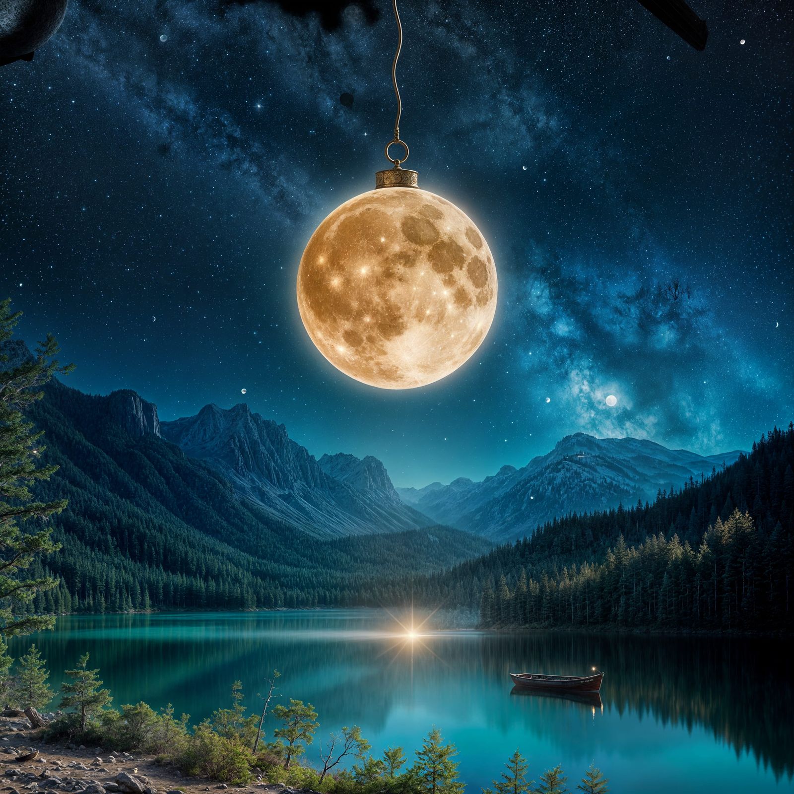 Celestial Lamp  by @Artificial Artistry