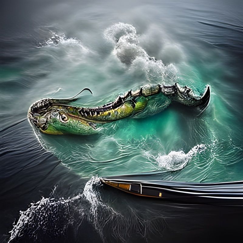 The majestic sea worm
