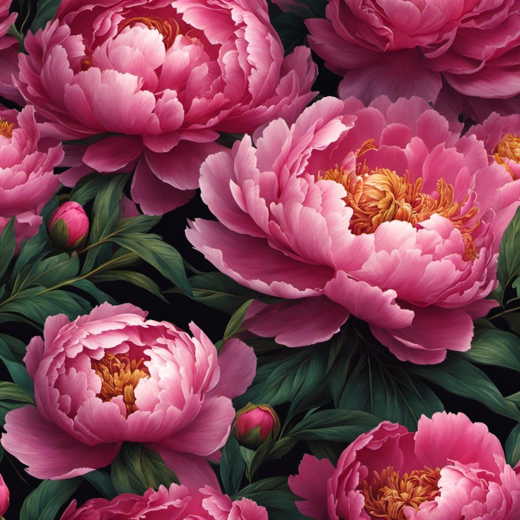Pink Peonies  by @Dyce