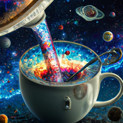 universe inside of a teacup