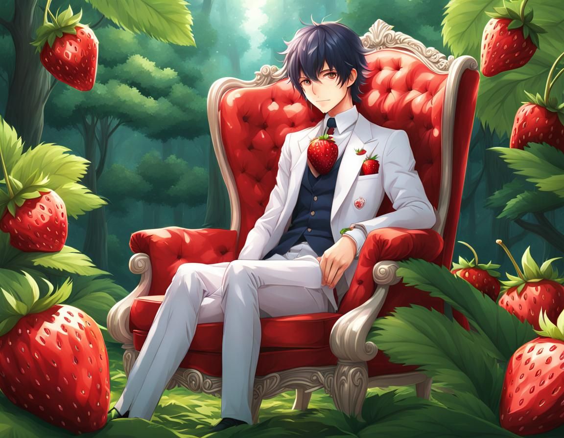 Strawberry Prince - AI Generated Artwork - NightCafe Creator