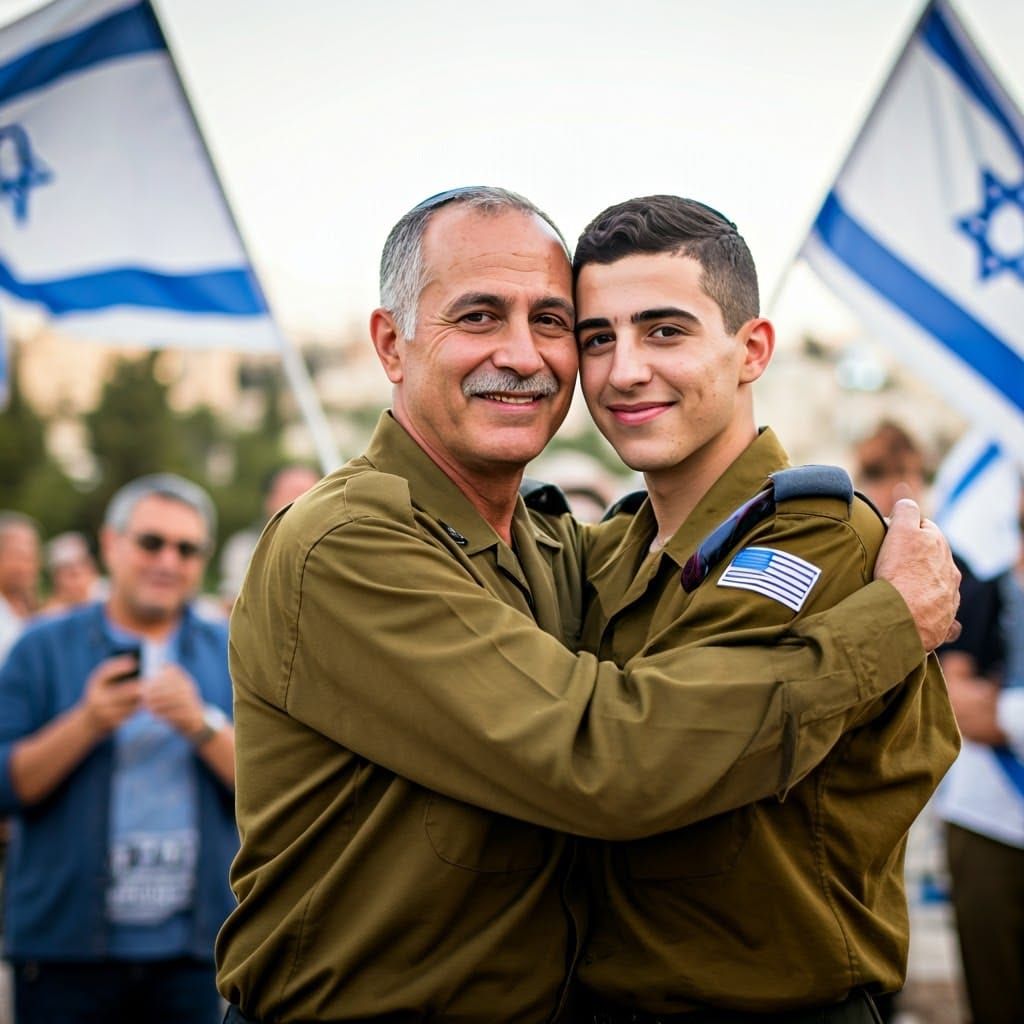 A Father's Pride in the Holy City