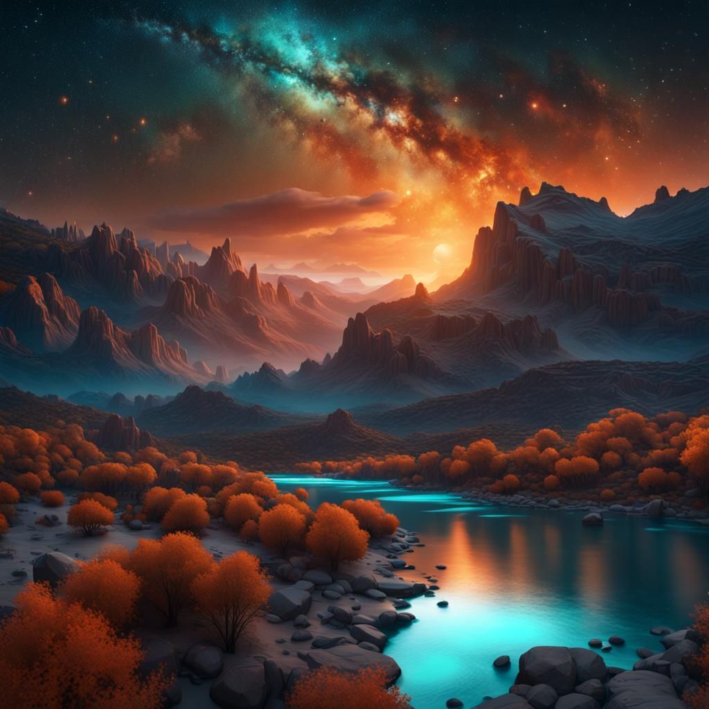 A New Mexico night sky with thousands of stars shining brigh...