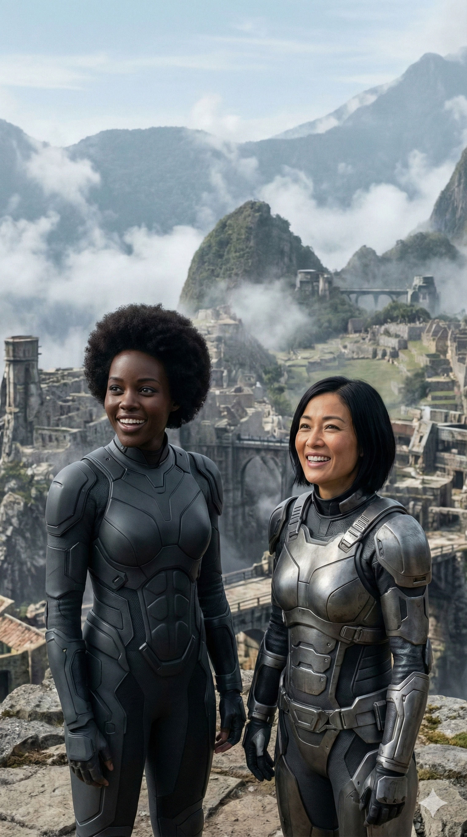 Moonrabbit and Inini on a New World