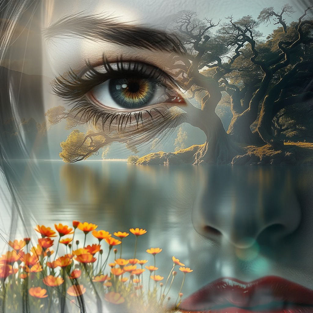 A tranquil water surface