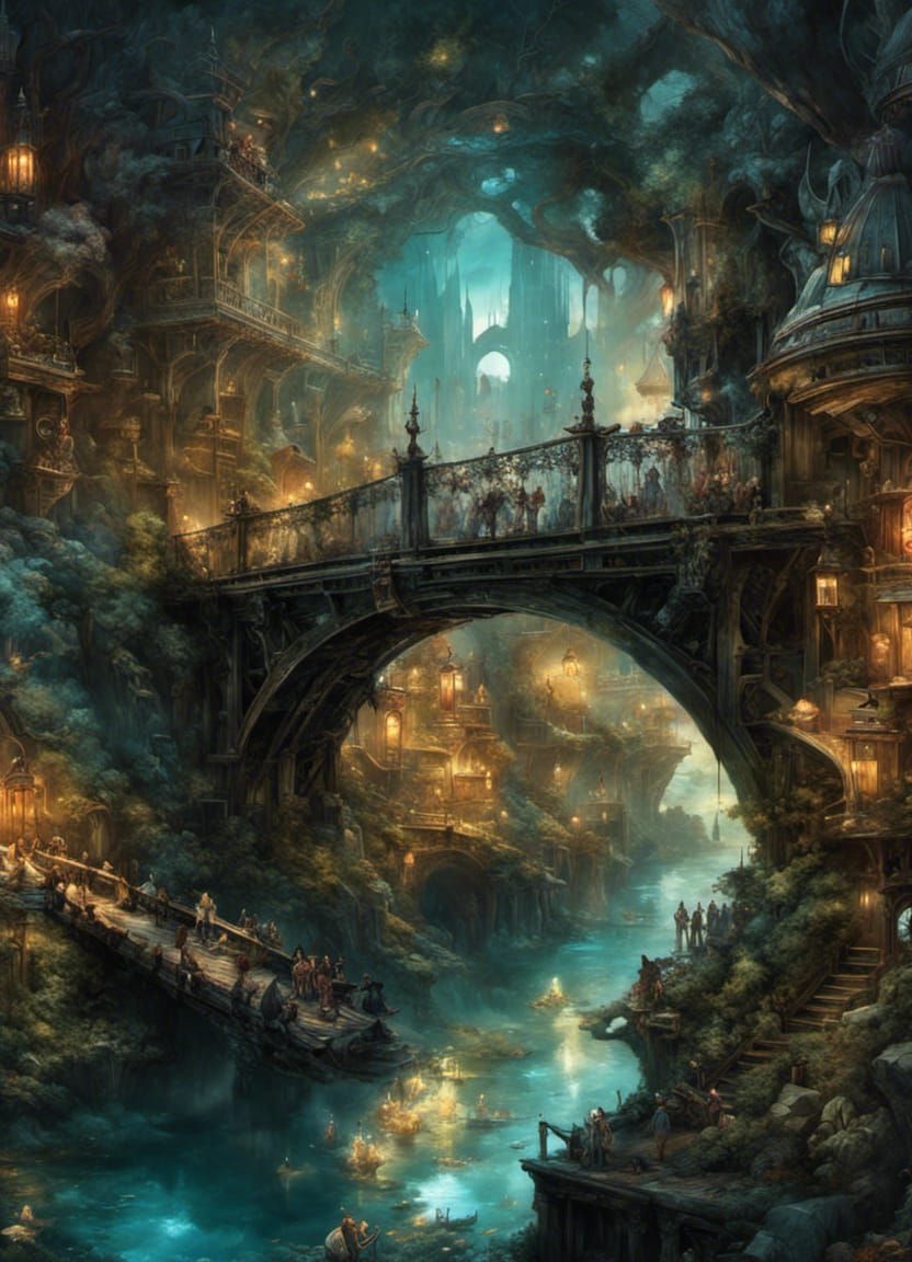 Underground Bridge  by @Chief_Runs-with-scissors