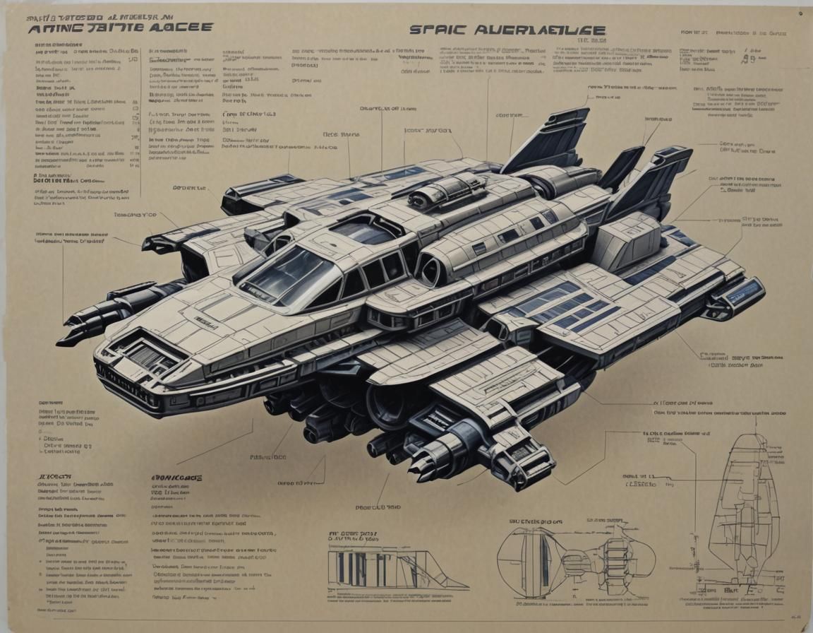 alien spaceship specification notes
