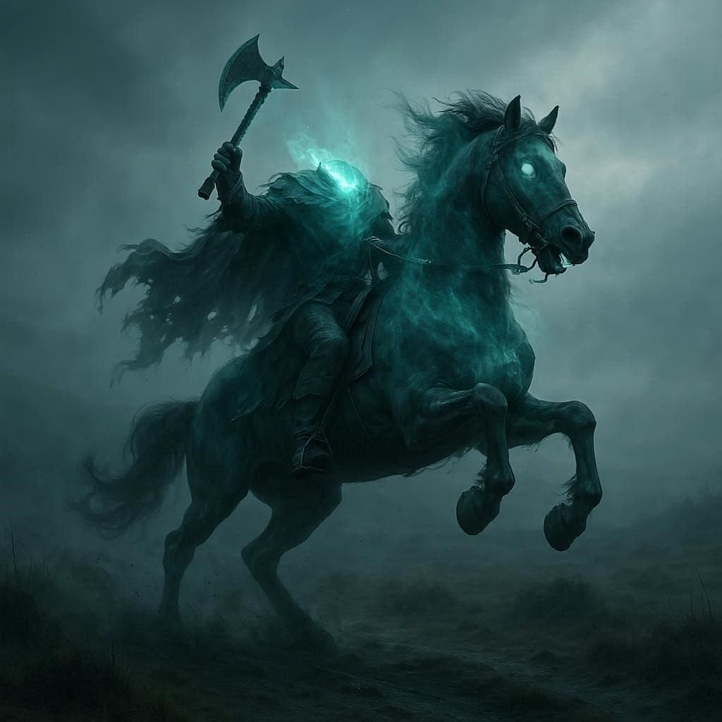 The Dark Rider  by @Macfoggy