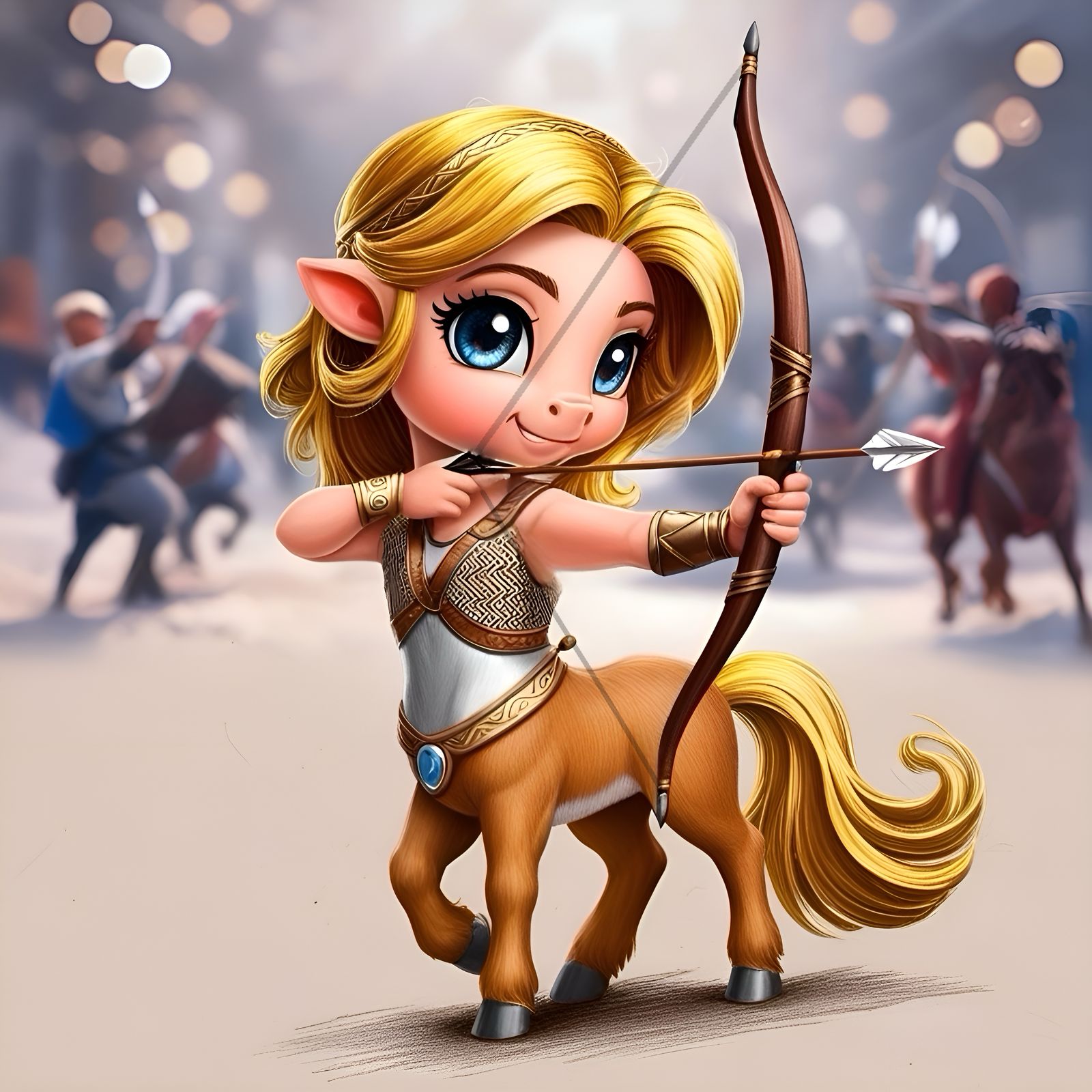 Entertaining at Jousting Tournament