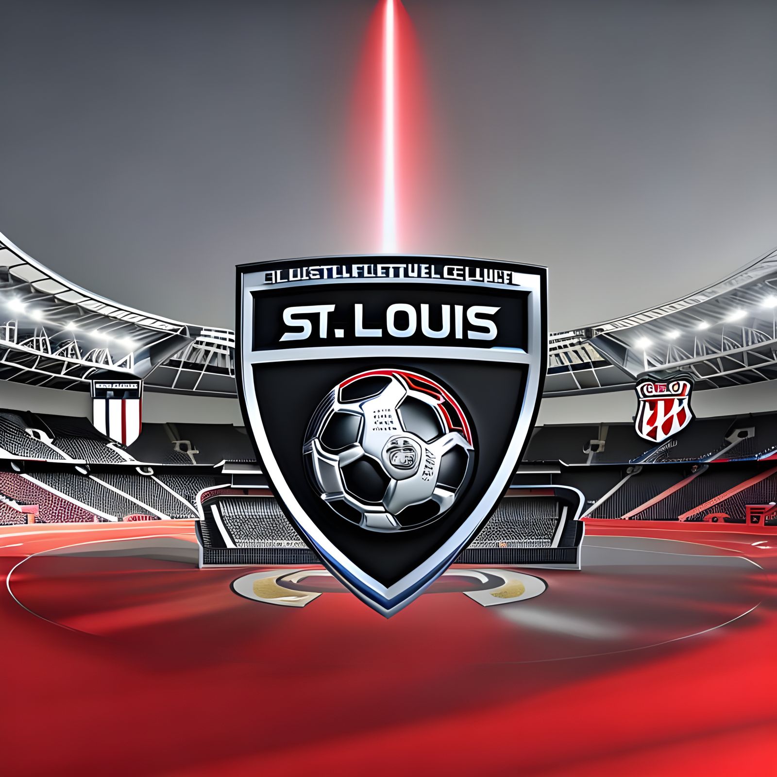 St. Louis City Soccer Club AI Generated Artwork NightCafe Creator