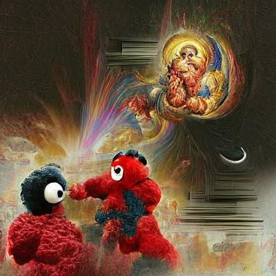 Elmo versus god