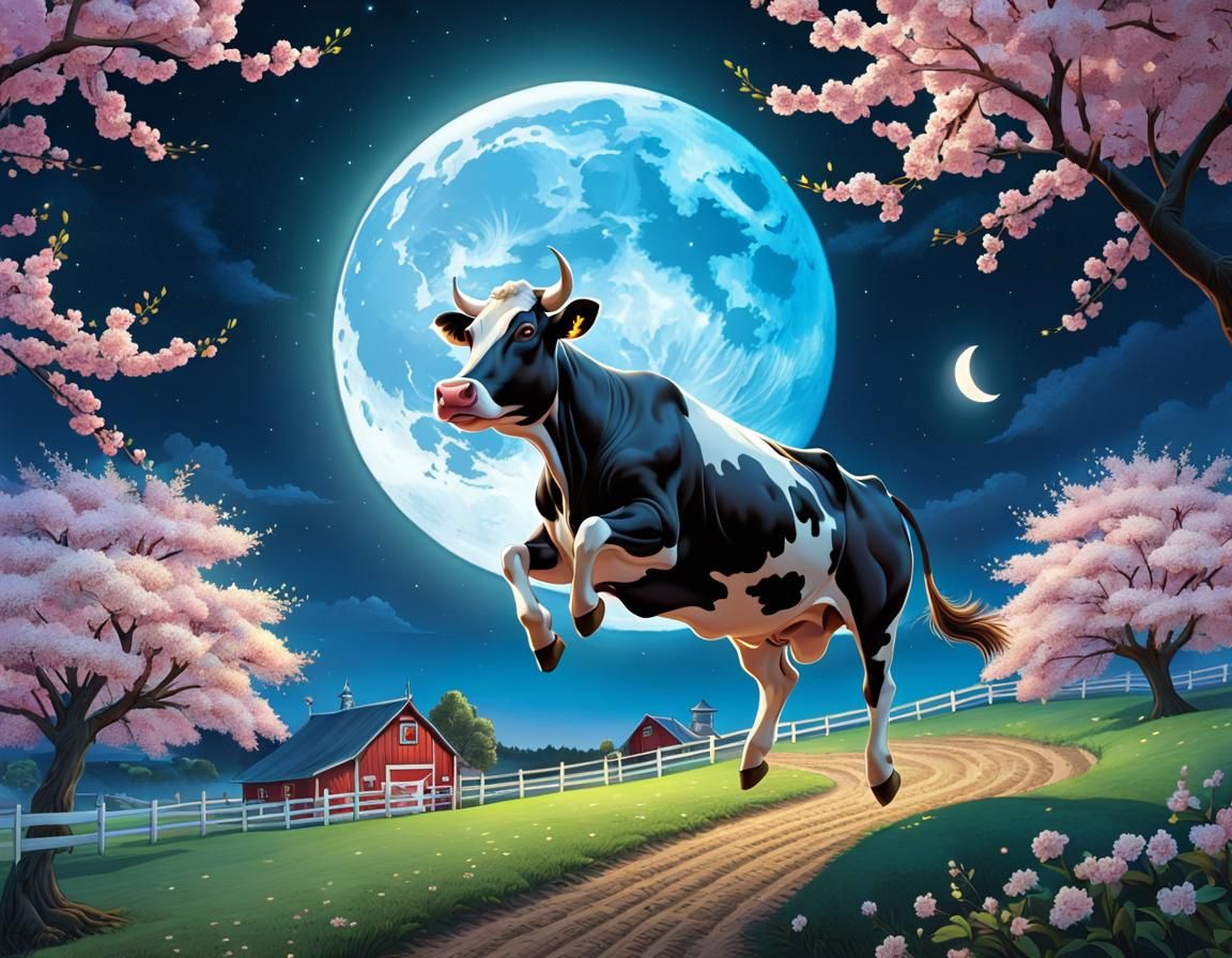 And the Cow Jumped Over the Moon (Hey Diddle Diddle)  by @carnivalnights