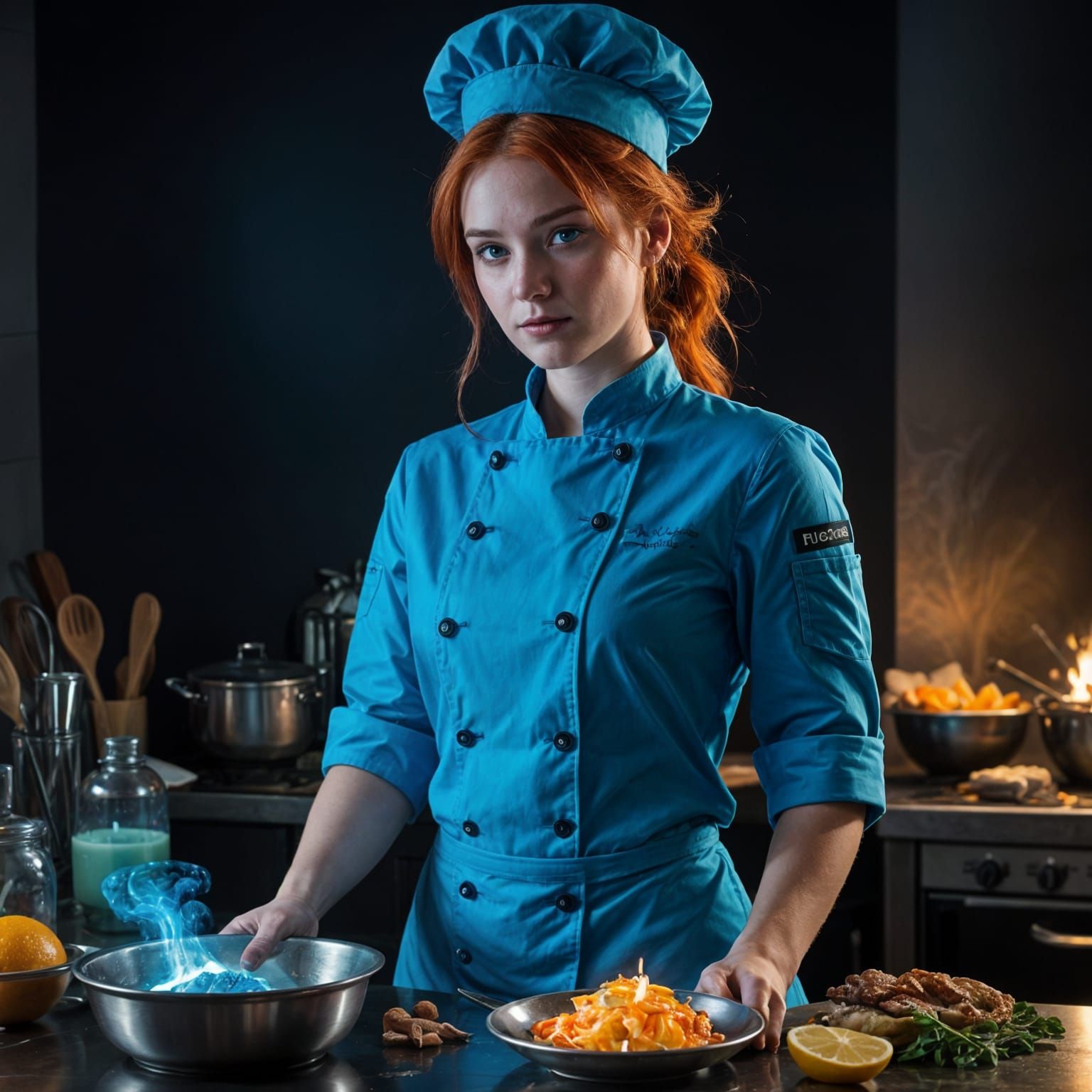 The Blue Chef  by @Stealth 