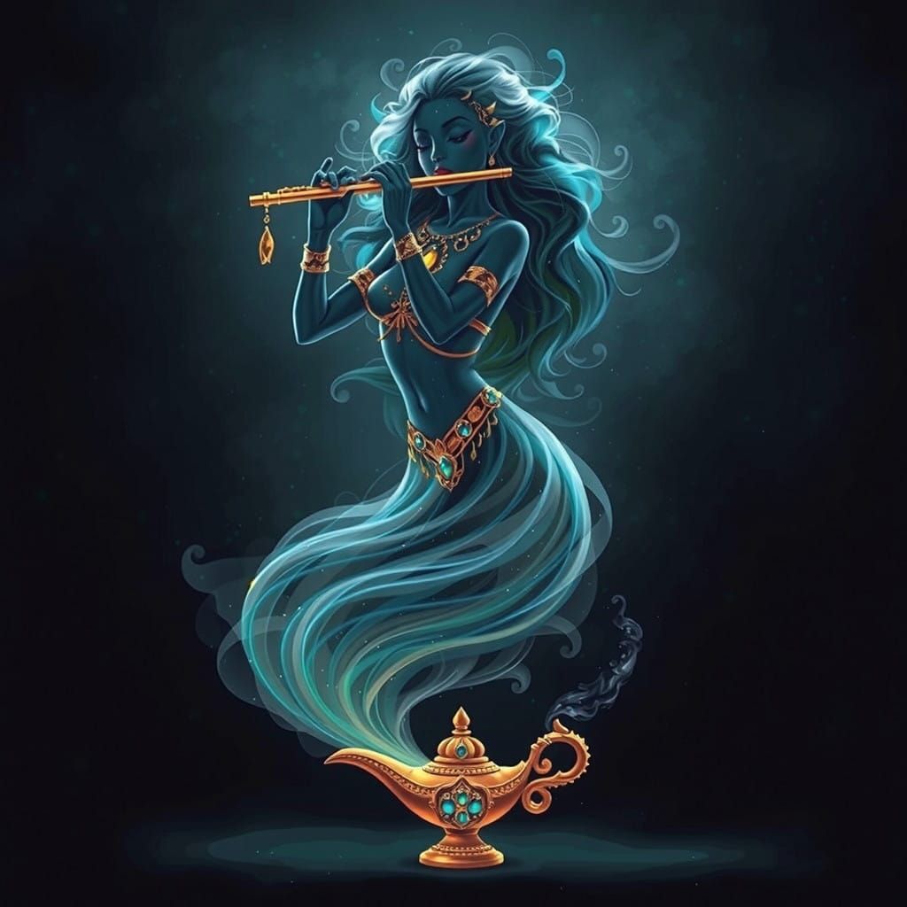 Genie Rising  by @PhrozenExodus