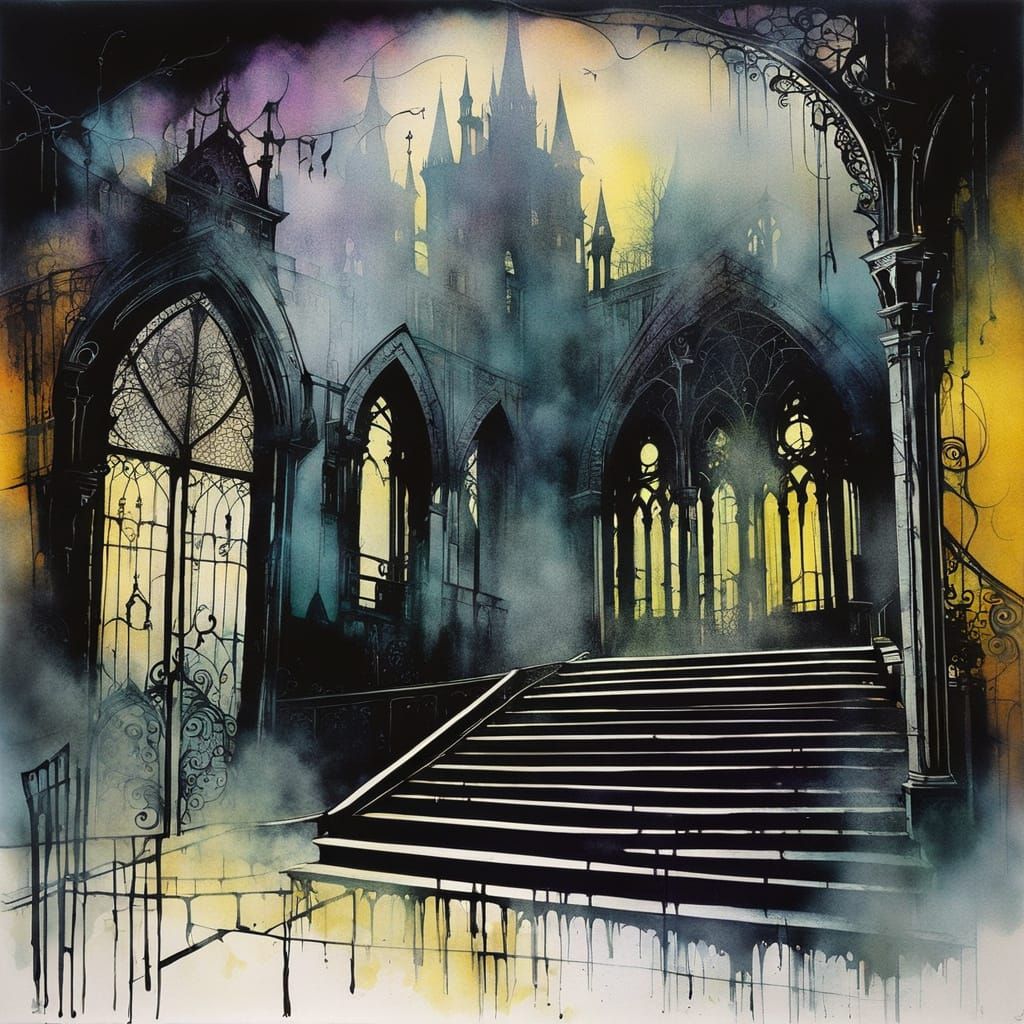 The Stair  by @Shlucky