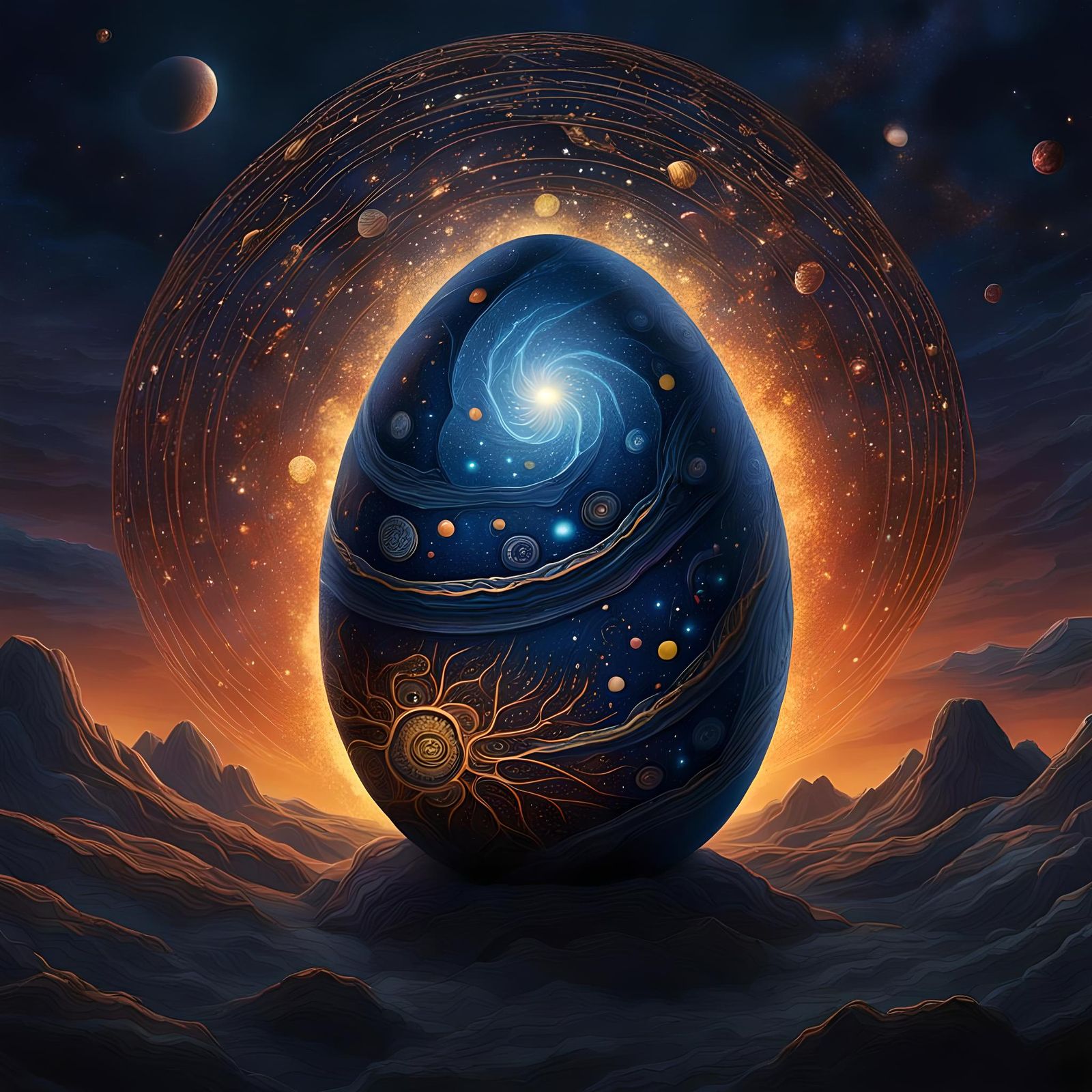 COSMIC EASTER EGG PANORAMA ~ Portal to the New Earth #2 ~ A ...