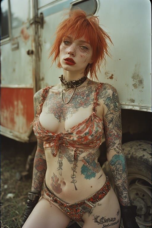 Beautiful Punk Clown