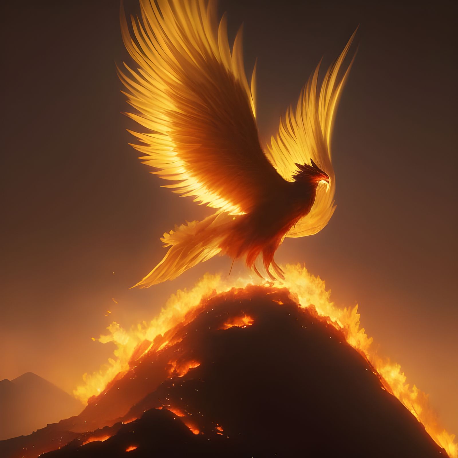 Phoenix Rising from the Ashes