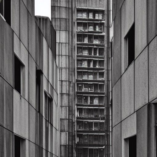 Brutalist city