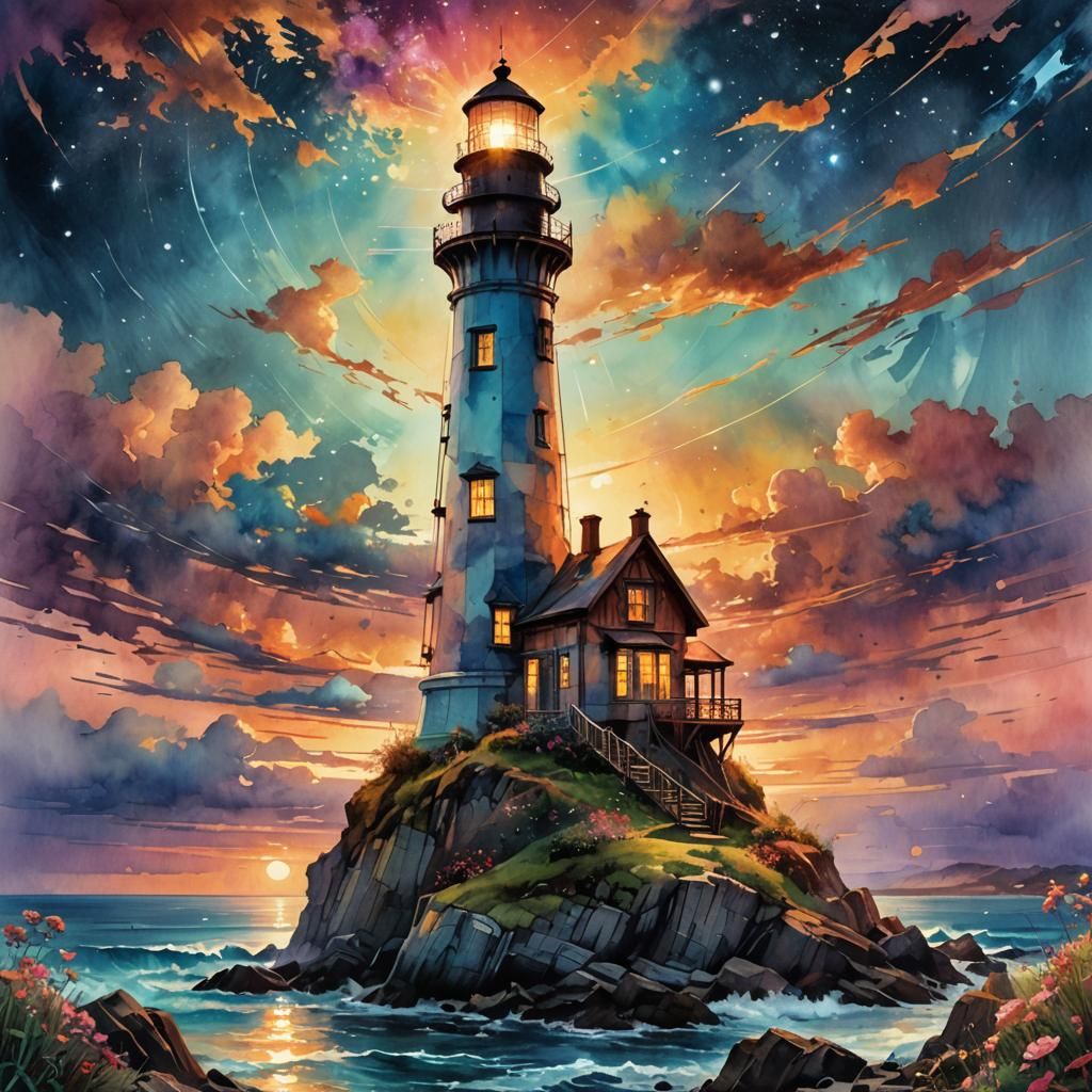 The lighthouse   by @Kosh